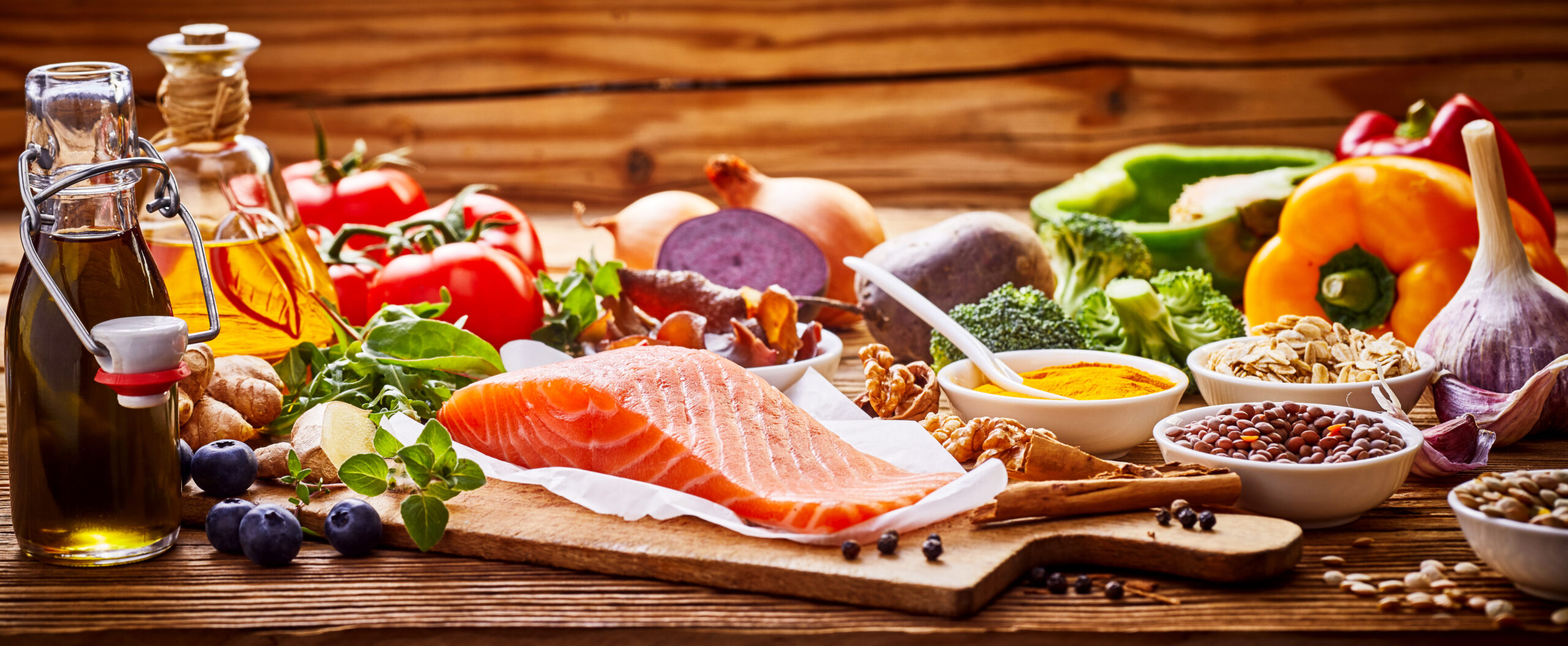 Healthy fresh food