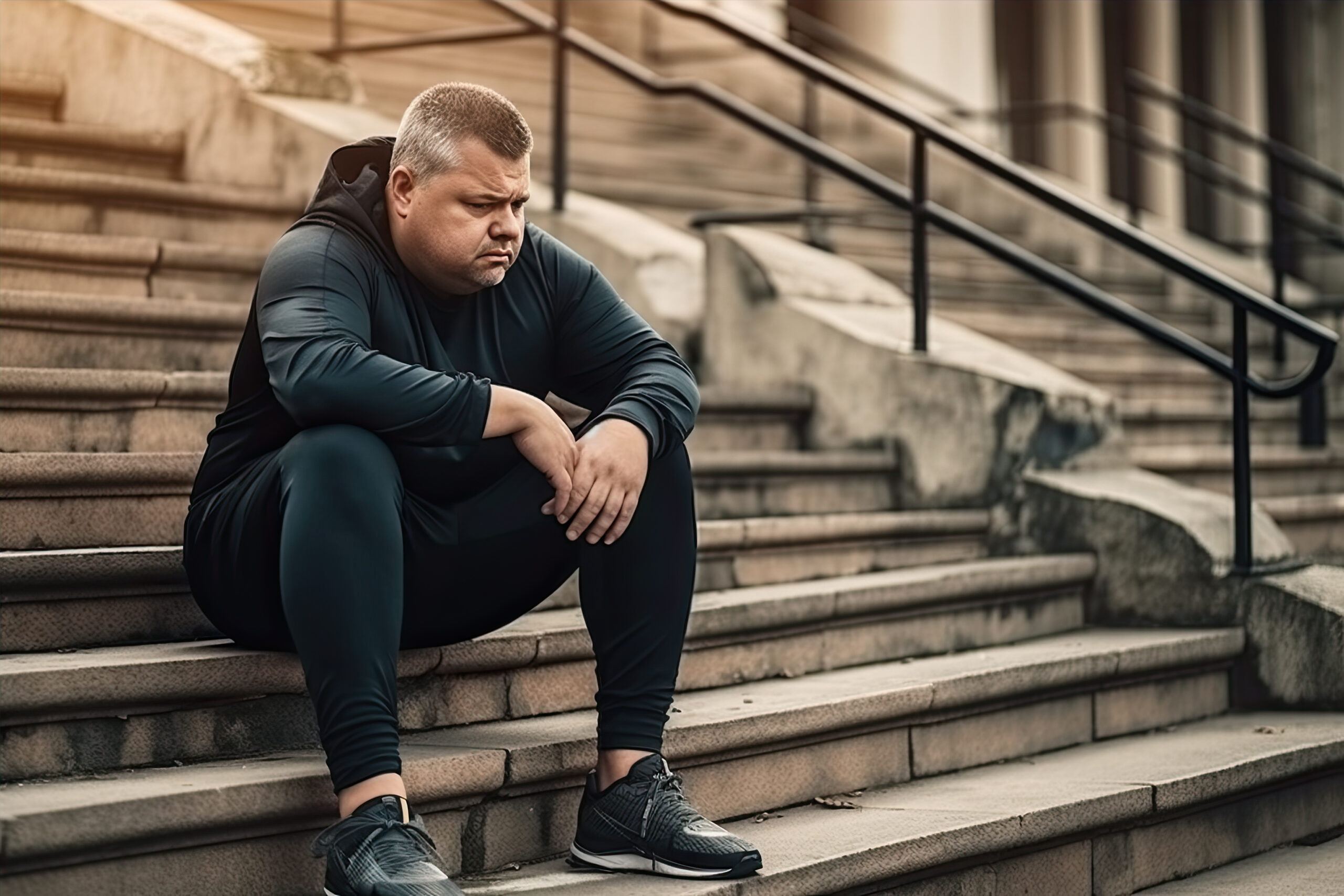 man wondering about Ozempic Discontinuation