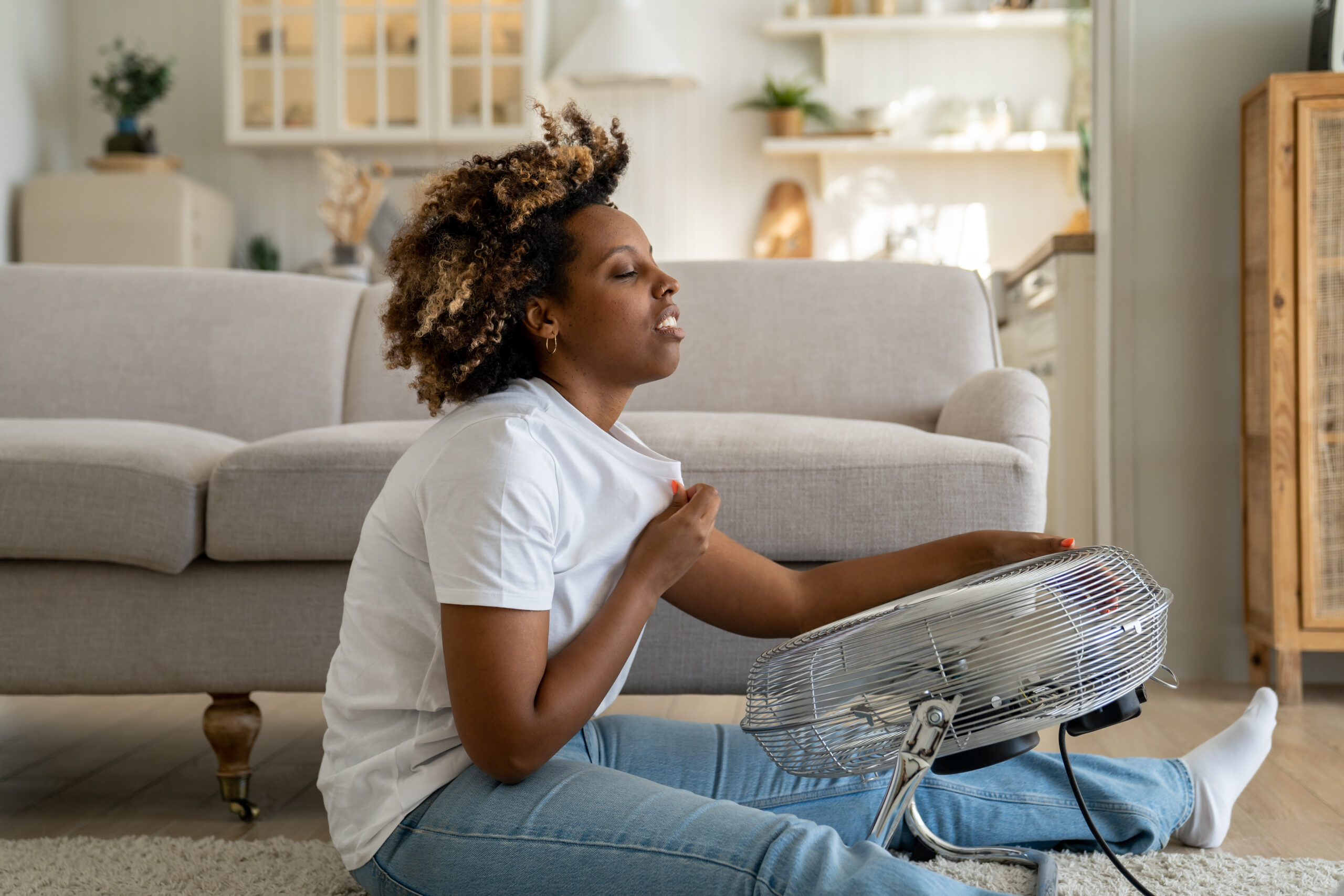 hot flashes and anxiety